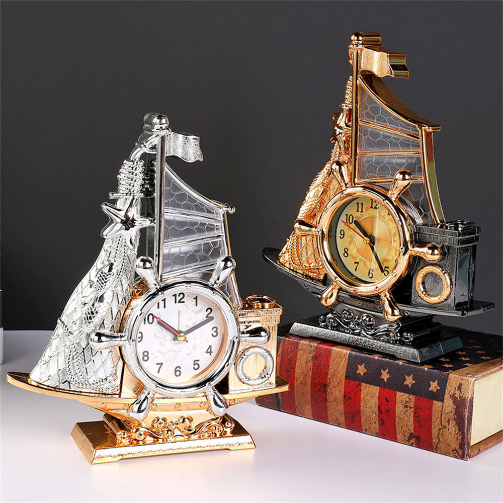 🚤⏰ Boat-Inspired Decorative Alarm Clock
