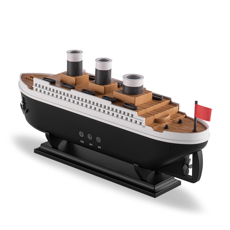 🚢✨ Steamship LED Aromatherapy Diffuser