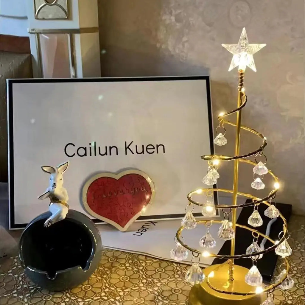 Decorative Crystal Tree Lamp