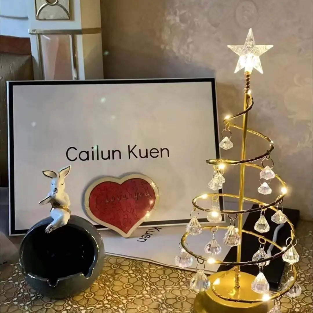 Decorative Crystal Tree Lamp