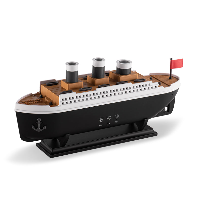 🚢✨ Steamship LED Aromatherapy Diffuser