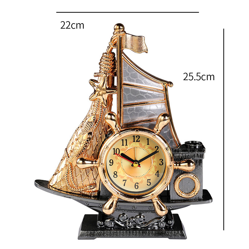 🚤⏰ Boat-Inspired Decorative Alarm Clock